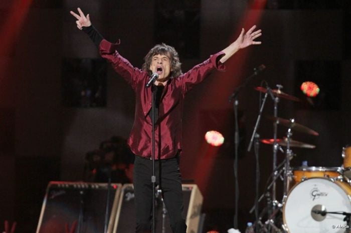 Mick Jagger sul palco