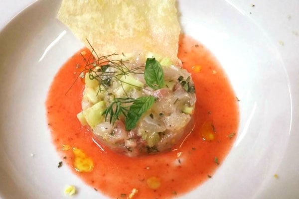Tartare di Salmone - Ristorante Stella d'Italia