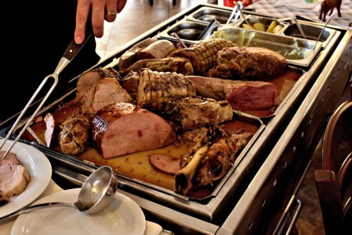 Carrello dei bolliti e arrosti - Trattoria Al Folzone - Lonato