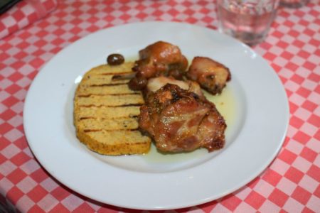 Coniglio al forno - Trattoria Mezzeria - Brescia centro