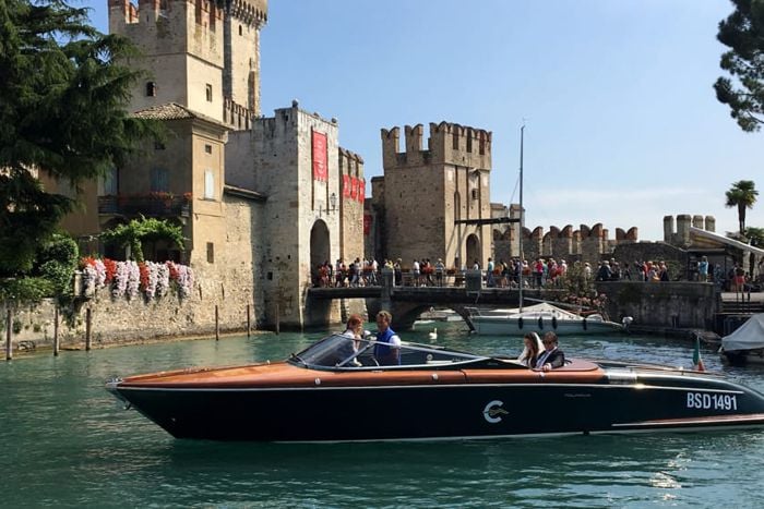 Motoscafo a Sirmione