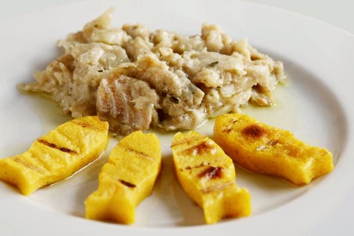 Luccio con polenta