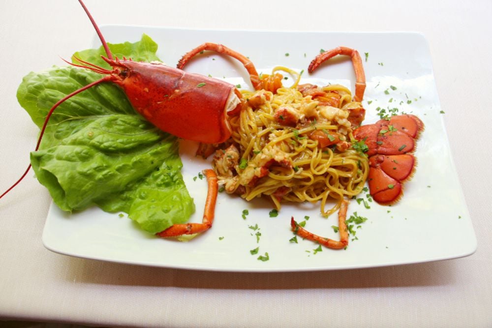 Tagliolini all'astice | Ristorante Erica Sirmione