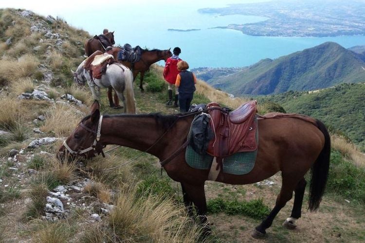 Trekking a cavallo a Toscolano Maderno