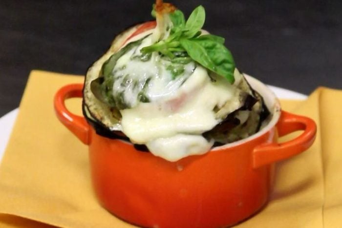 Millefoglie di melanzane con pomodoro e mozzarella | Caffè Floriam Restaurant - Brescia