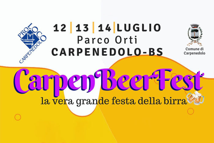 CarpenBeer Fest 2019 a Carpenedolo