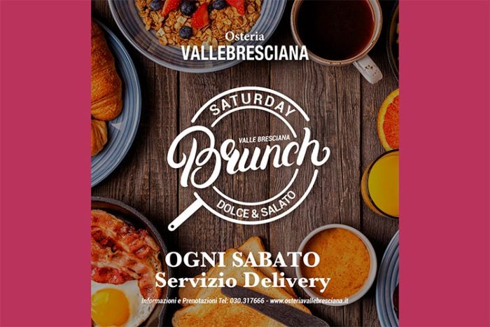 Brunch delivery Osteria Valle Bresciana