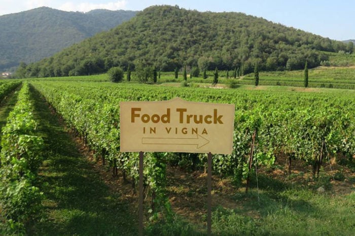 Food Truck in Vigna a La Montina di Monticelli Brusati (BS)