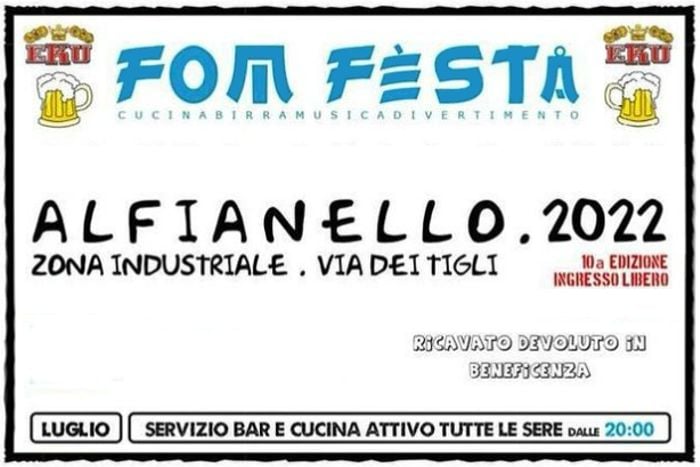 Fom Festa 2022 - Alfianello