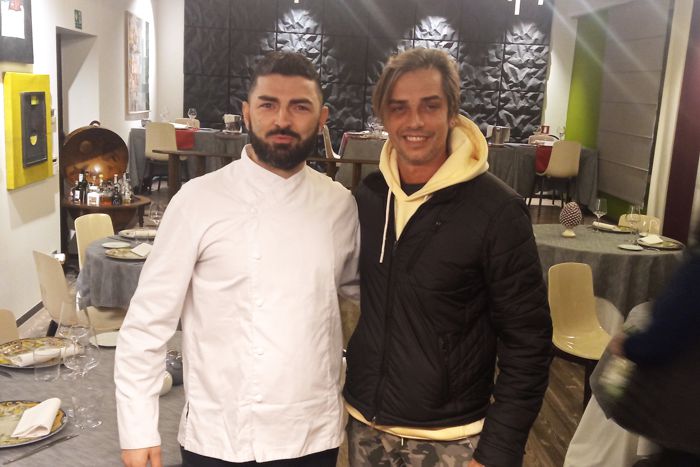 Corte del Mago - Chef Alessandro Ferrara con Diego Serino