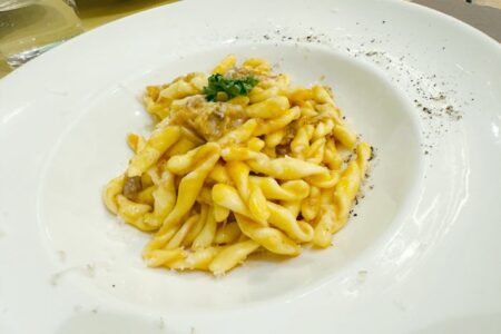 El Licinsì Kilometrizero - Brescia - Caserecce di pasta fresca con il petto d’anatra e Fatulì.