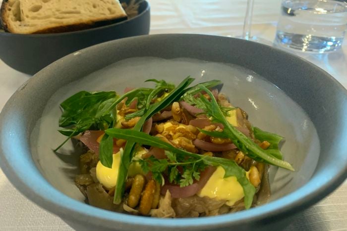 Tenuta Urbana - Brescia - Gallina sfilacciata, cipolle in Saor e maionese