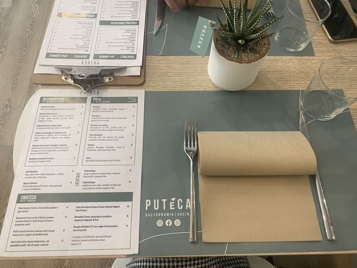 Putéca Gastronomia - Cucina - Castrezzato - Menu