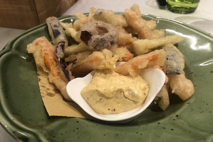 Trattoria L'Ocanda - Leno - L’orto fritto in tempura