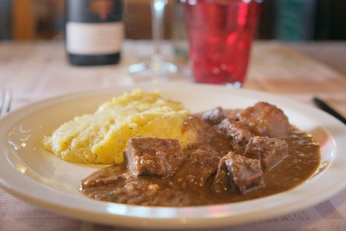 Cervo in Salmì alla bagossa - Dosso Alto - Collio Maniva