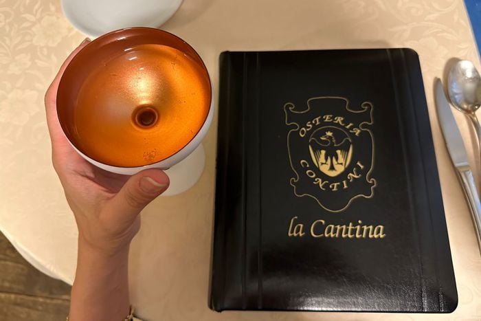 Osteria Contini - Angolo Terme - Calice di Benvenuto