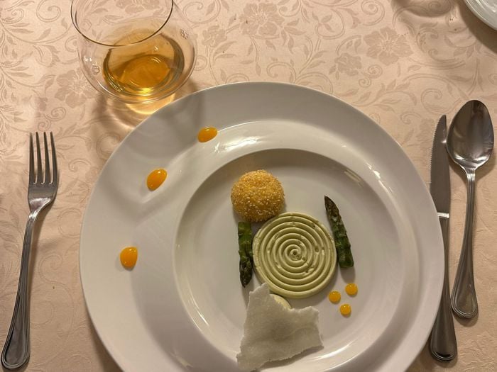 Osteria Contini - Angolo Terme - uovo e asparagi