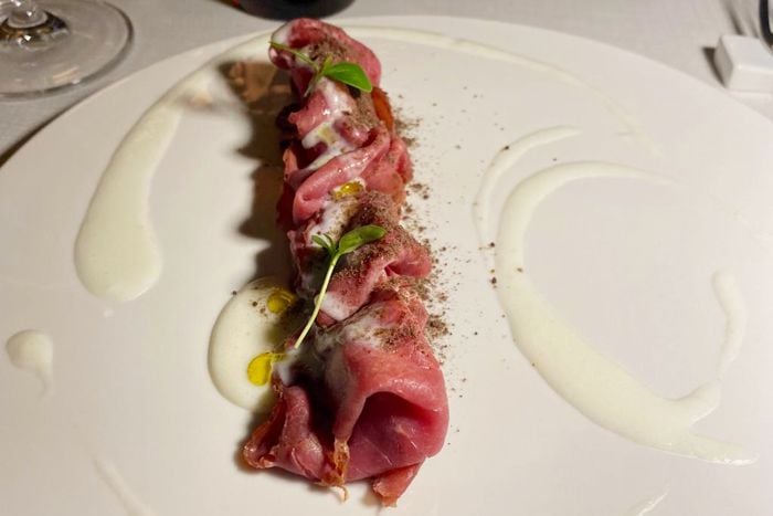 Bistrò Alisani - Bagnolo Mella - Carpaccio di bufalo