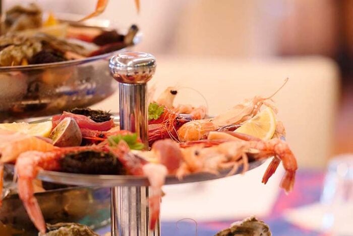 Crudi di pesce Ristorante La Bussola Brescia