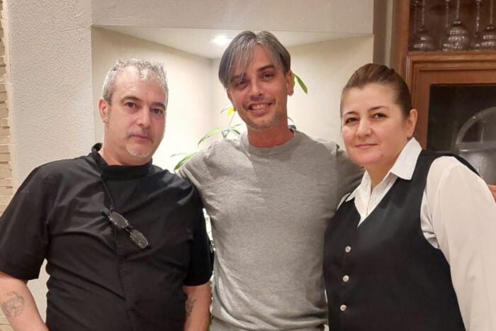 Diego Serino con Giuseppe Vincenzi - Ristorante Essenza Botticino