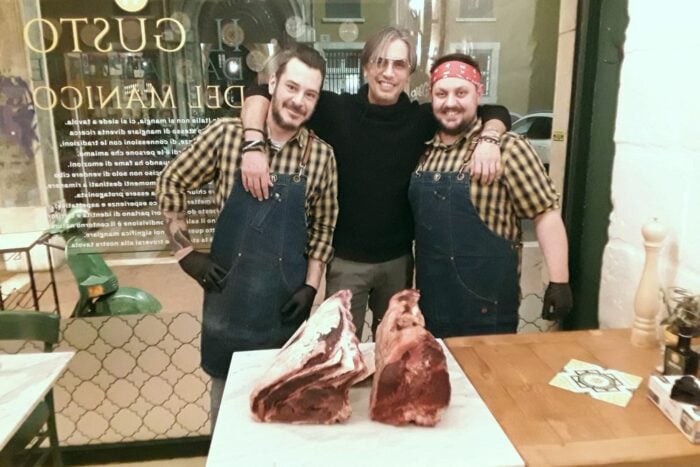 Il Mannarino - Brescia - Diego Serino con Umberto Asiatico