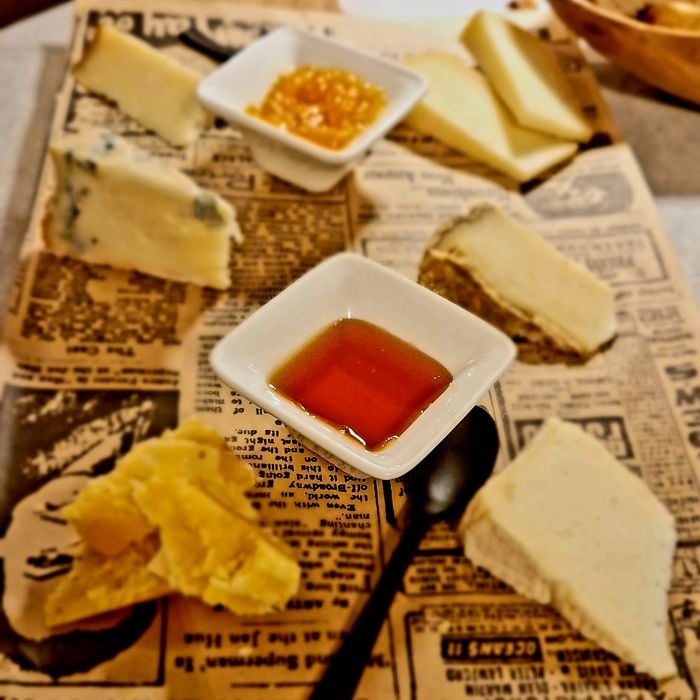 Osteria La Vigna - Valle Sabbia - Tagliere di formaggi