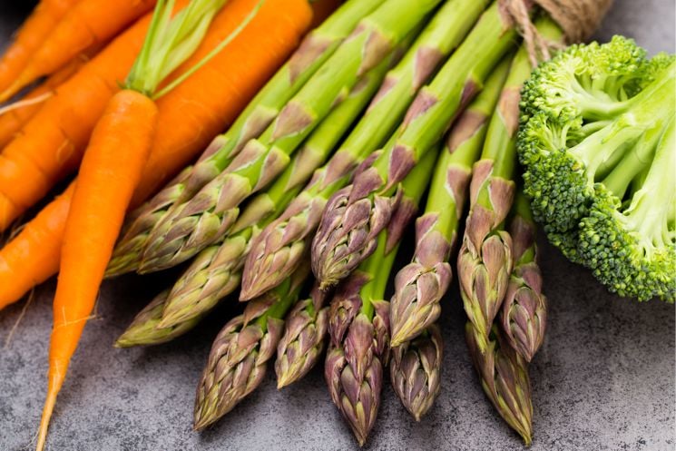 Asparagi e carote