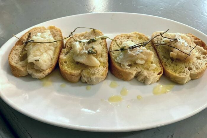 Bottega di Giannoni - Bargnano - La sburrita di baccalà