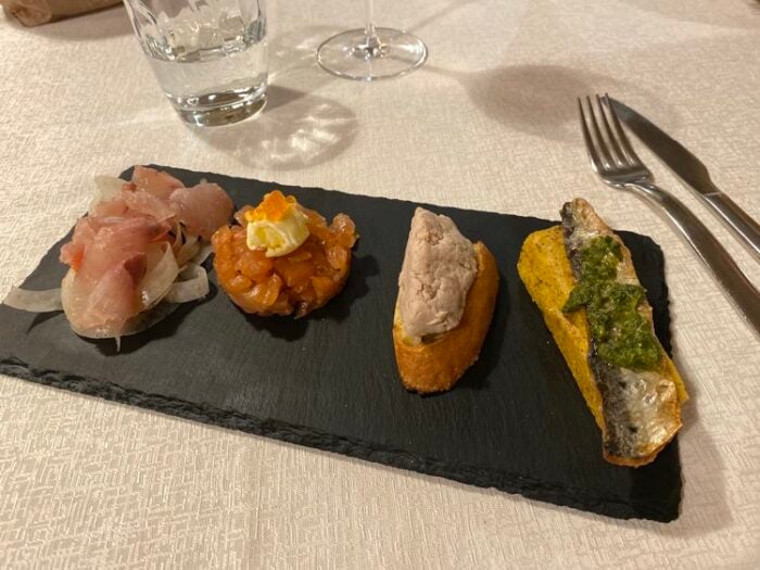 La Dama Bianca - Bornato - Antipasto