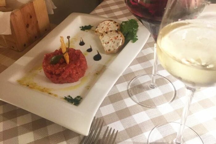 Osteria dei Boci - Rezzato - Tartare di Manzo