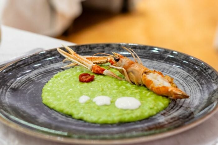 Ristorante Villa Giardino - Paderno Franciacorta - Risotto al pesto rucola