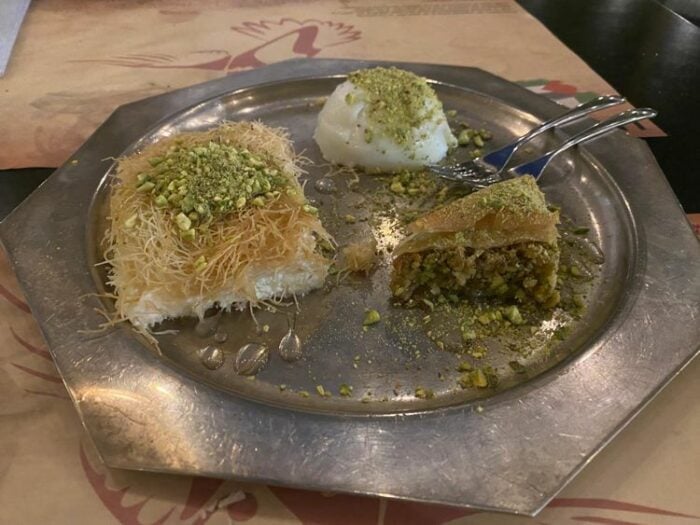 Ristorante Palestinese I Nazareni - Brescia - Tris di dolci