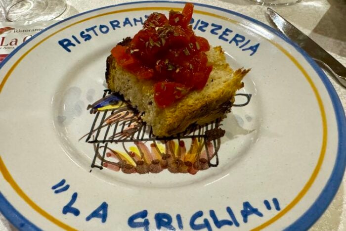 Ristorante Pizzeria La Griglia 1986 - Villanuova sul Clisi - Bruschetta