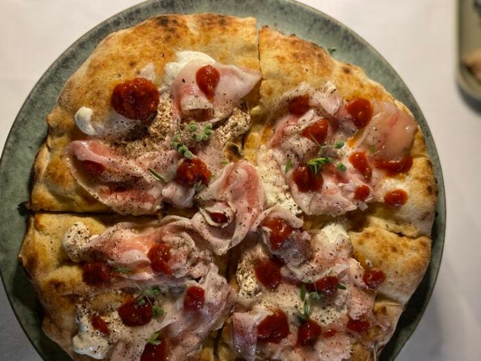 Pizzeria Al Fienile - Palazzolo sull'Oglio - Pizza Lardo Patanegra