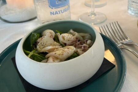 Bistrot Lago Garuti - Padenghe sul Garda - Insalata di calamari