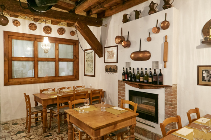 Ristorante Enrico VIII a Brescia - Interno