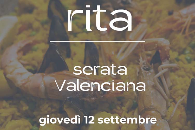 Serata Valenciana Rita Cucina e Vini del 12 settembre