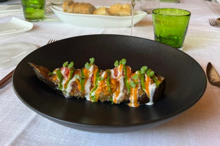 Dalie e Fagioli - Manerba - Melanzana dipinta