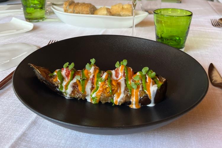 Dalie e Fagioli - Manerba - Melanzana dipinta