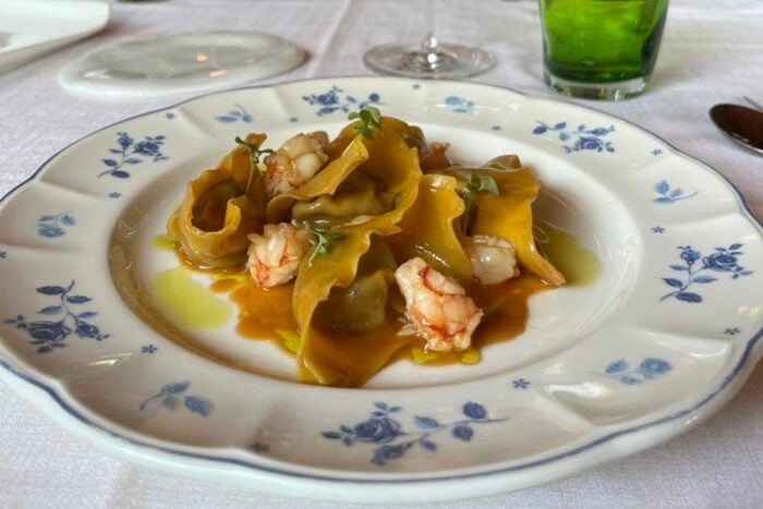 Dalie e Fagioli - Manerba - Tortello di melanzana