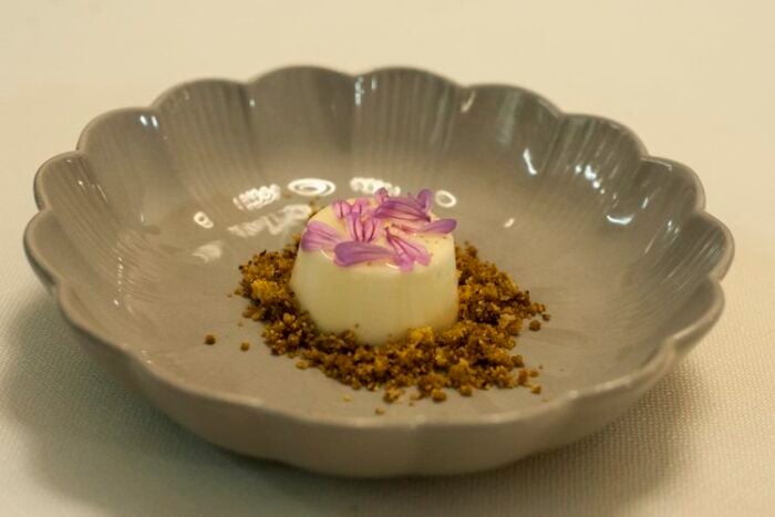 Ristorante La Vecchia Fontana - Bienno - Panna cotta alla camomilla