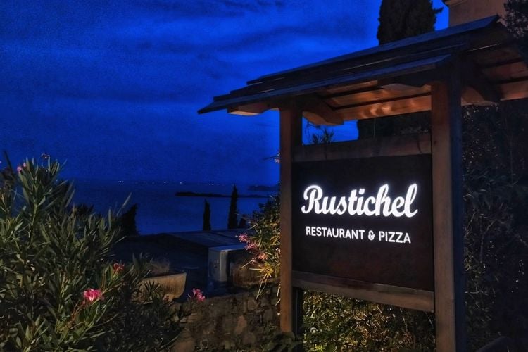 Ristorante Rustichel - Toscolano - Insegna