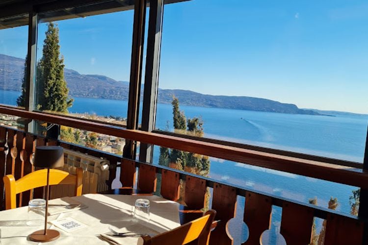 Ristorante Rustichel - Toscolano - Veranda con vista