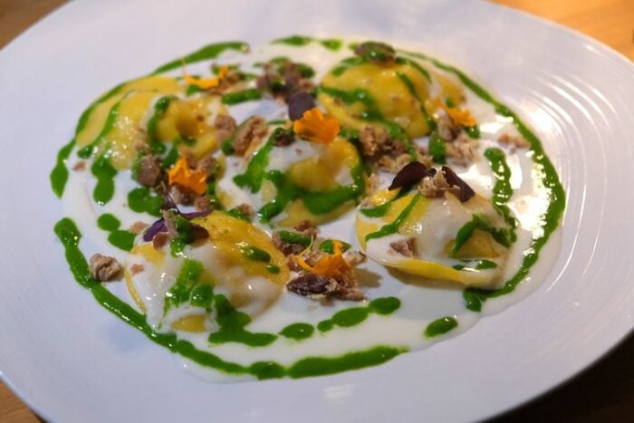 Ristorante Floriana - Salò - Pasta ripiena al Carbonaro oceanico