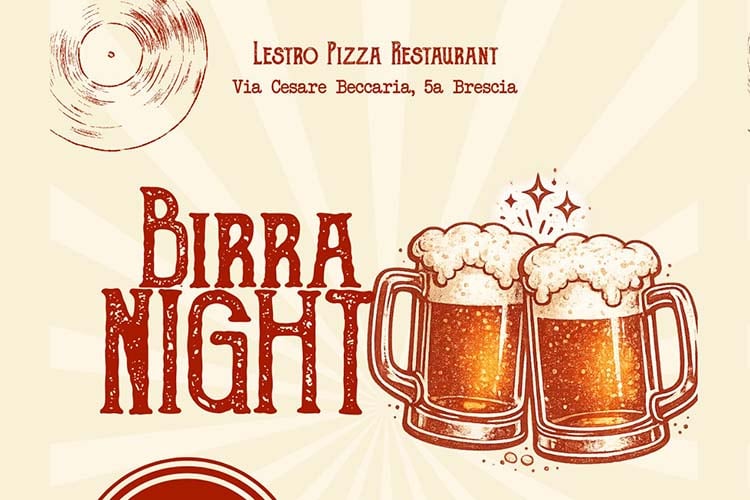 Birra Night serata di degustazione birra al Lestro di Brescia