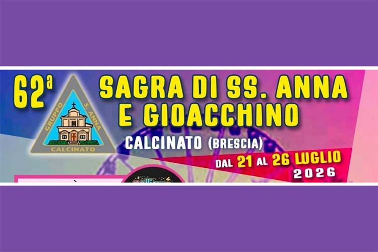Sagra di Sant'Anna e Gioacchino 2026 a Calcinato