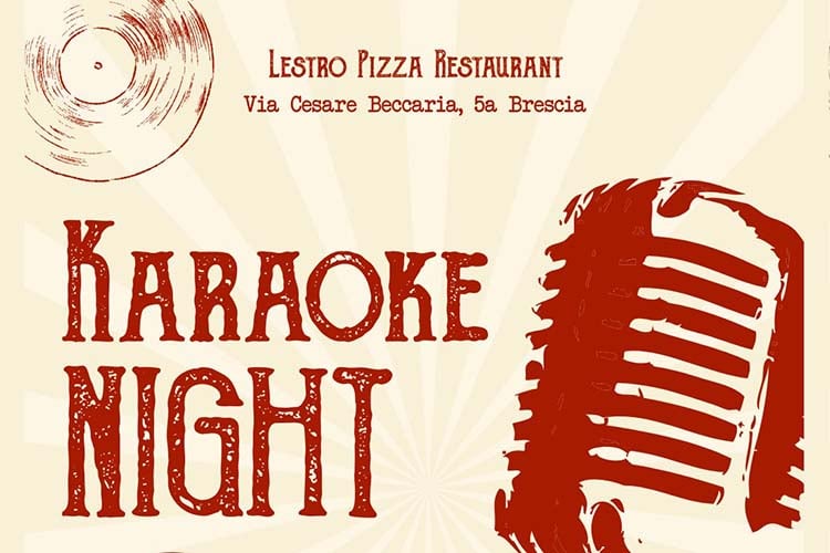 Karaoke Night tutti i mercoledì al Lestro di Brescia