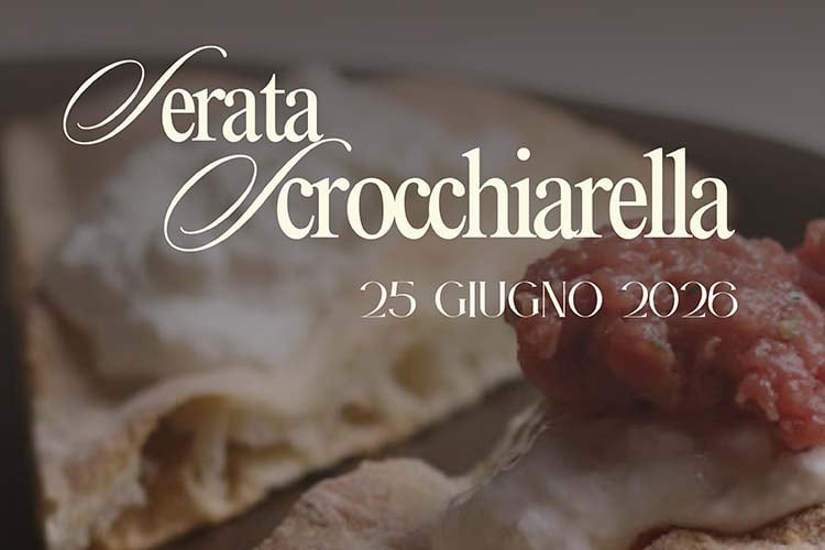 Serata Scrocchiarella Gourmet all'Hostaria Dolce Vita di Palazzolo sull'oglio 25 giugno 2026