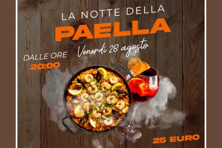 La Notte della Paella Al Rustico da Bena di Polpenazze
